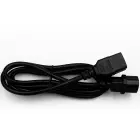 Qoltec Power extension cable IEC C14/C19 | 3x1.5mm² | 2m — Photo 6