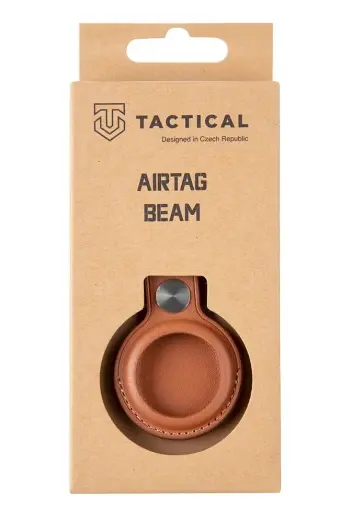 Tactical Airtag Beam Leather Brown Фото num