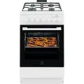 Electrolux gāzes plīts ar elektrisko cepeškrāsni, nerūsoša tērauda, 50cm Photo