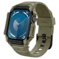 Spigen Rugged Armor âProâ Strap for Apple Watch 10 (46MM) - Green Фото num