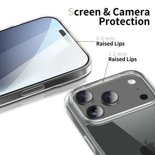 TECH-PROTECT FLEXAIR HYBRID IPHONE 17 PRO CLEAR Photo