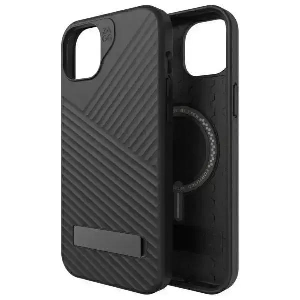 Etui ZAGG Denali Snap Kickstand do       iPhone 14 Plus / 15 Plus czarny/black Foto 5