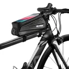 WILDMAN traveling bag for bicycle frame with zipper ES3 1L ( 4"- 7" ) black Photo
