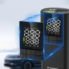 Wozinsky WPEP-8000 compressor, electric pump, 8000mAh power bank, flashlight - black Фото num