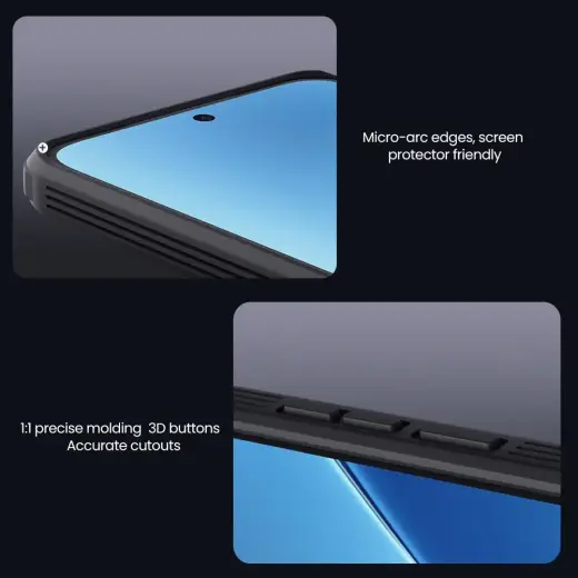 Nillkin CamShield PRO Hard Case for Xiaomi 15T Transparent Black Foto 6