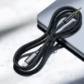 Choetech AUX009 Lighting | mini jack 3.5mm cable 2 m - black Photo