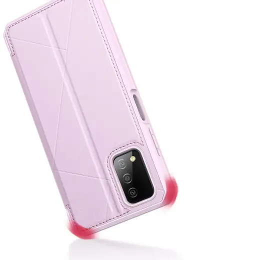 DUX DUCIS Skin X Bookcase type case for Samsung Galaxy A03s pink Photo
