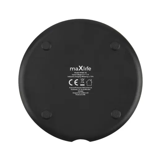 Maxlife MXWC-02 wireless charger 10W black Foto 5