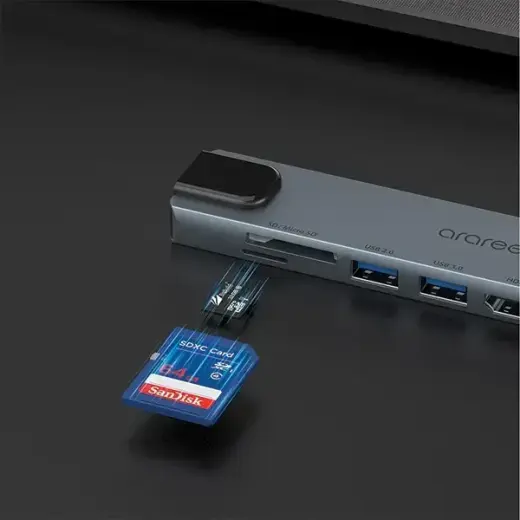 Araree Multi Hub 8w1 AM81 black AR60-01379A Фото num