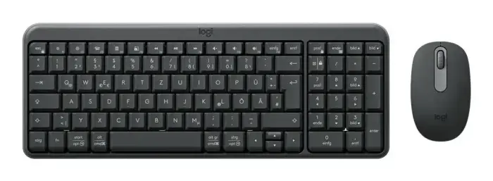 Logitech Mouse and keyboard set MK250 / 920-013552 Graphite
