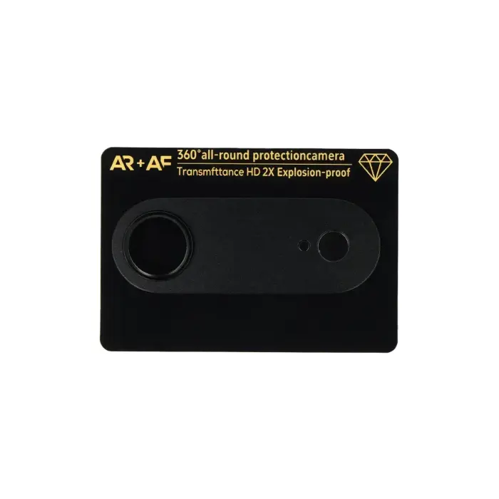 Camera lens protector for iPhone 17 Air black