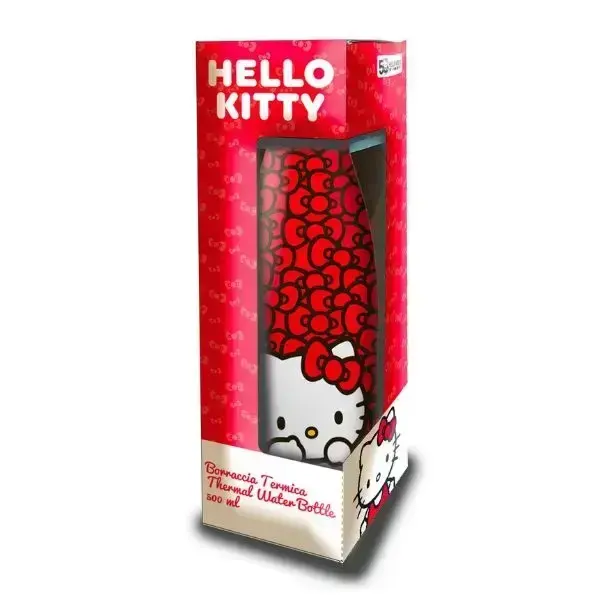 Coriex Hello Kitty water bottle 500ml red 10683 Foto 2