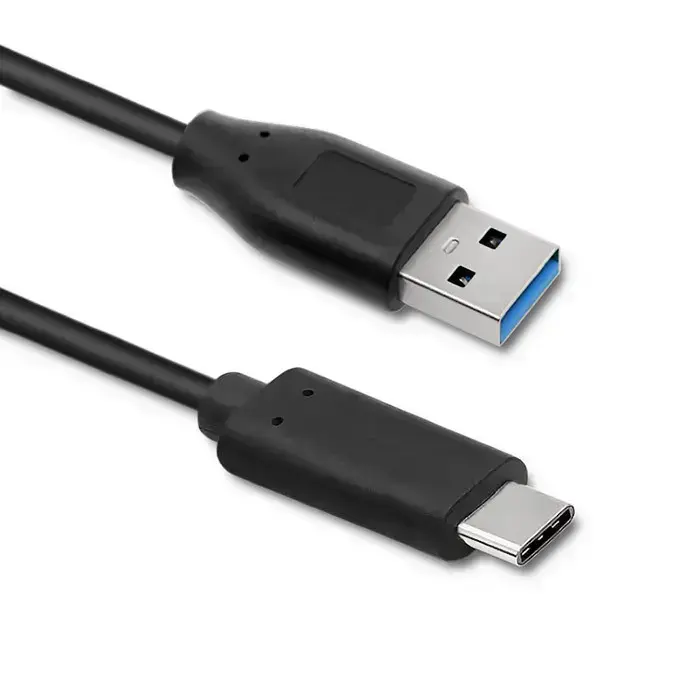 Qoltec datu pārraides un uzlādes vads | USB-C uz USB-A | 1.2m