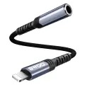 BWOO Adapter AUX 3.5mm - Lightning Black BZ48 Photo