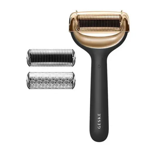 Micro Needle Face&Body Roller 8in1 Geske with APP (gray) Photo