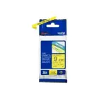 Brother TZE-Schriftbandkassette TZESchriftbandkassette TZe-621 TZe621 Yellow Black (TZE621) — Фото 1