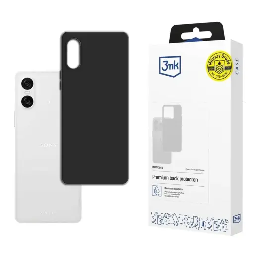 3MK Matt Case for Sony Xperia 10 VI  black