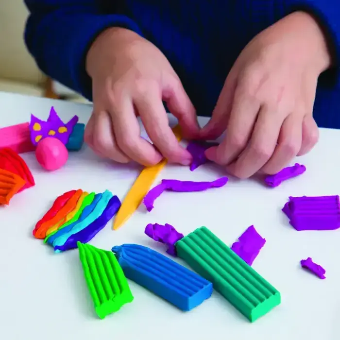 Plastilīns CARIOCA, 10 dažādas krāsas, 200 g Foto 3