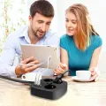 Tech-Protect PCS3X4 power strip, 3 sockets, 2xUSB-A, 2xUSB-C 200 cm - black Photo