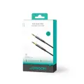 Joyroom stereo audio cable AUX 3.5 mm mini jack 1.2m black (SY-A08) Photo