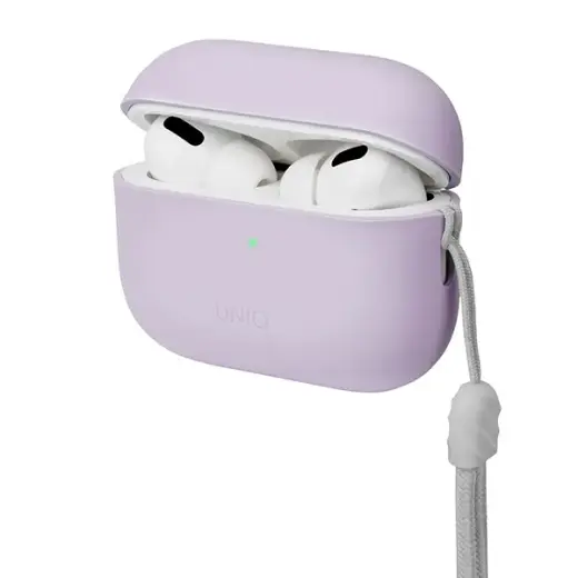 UNIQ Lino Case AirPods Pro 2 gen Silicone lilac Foto 2