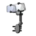 Car phone holder for the rearview mirror - black Foto 1