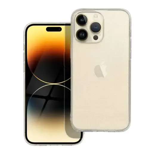 CLEAR 2 mm maciņš telefonam iPhone 14 Pro Max caurspīdīgs