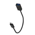 Wozinsky WOTGY1S USB-C 3.0 (male) - USB-A 3.0 (female) OTG Adapter - Black Фото num