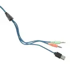 Wire headphones Jack 3,5 mm / USB A Art gaming G11 black Foto 6