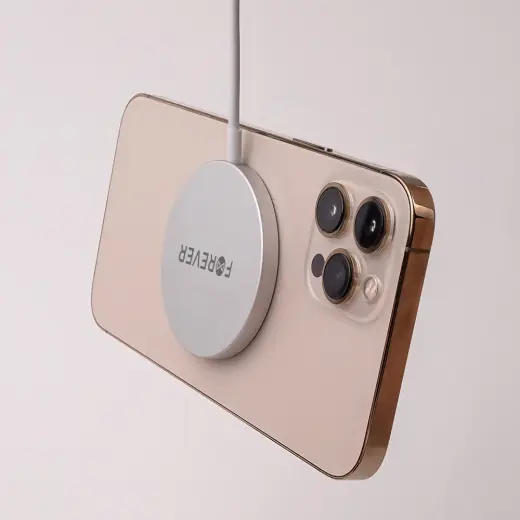 Forever MAWC-100 magnetic wireless charger 15W gray Фото num