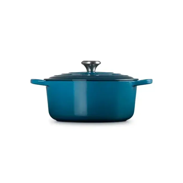 Le Creuset Cast iron pot round Ø26cm / 5,3L blue Photo