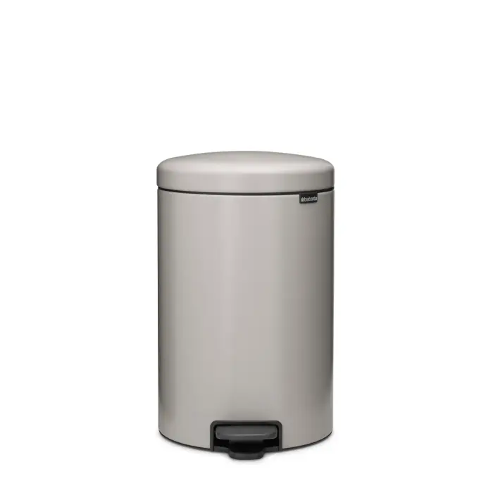 BRABANTIA atkritumu tvertne ar pedāli NewIcon, 20 l, Soft Grey