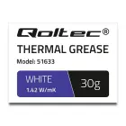 Qoltec Thermal grease 1.42 W/m-K | 30g | White Фото num