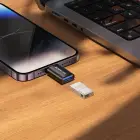 Borofone Adapter BV26 - USB to Lightning - black — Foto 7
