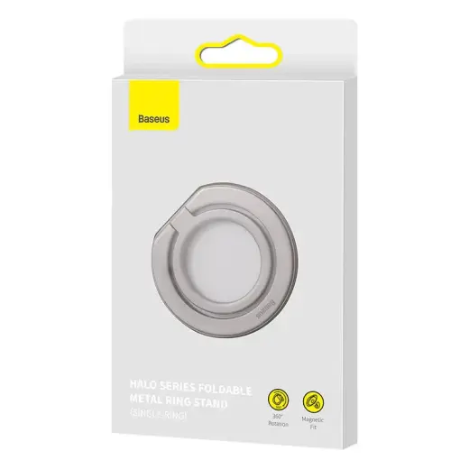 Baseus Halo Ring holder for phones (Silver) Foto 5