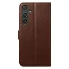 Smart Luxe ādas grāmatveida maciņš telefonam iPhone 17 Pro Max | iPhone 18 Pro Max brūns — Foto 2