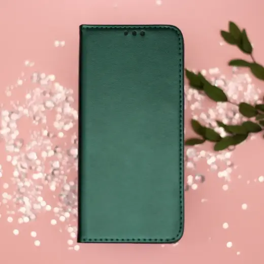 Smart Magnetic case for Samsung Galaxy M35 5G dark green Фото num