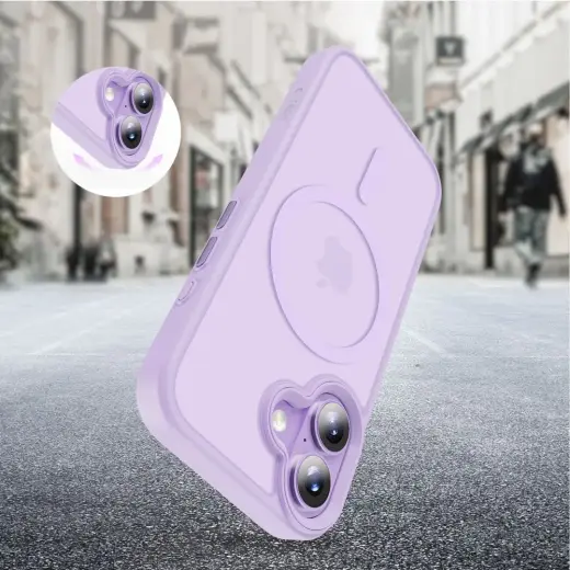 TECH-PROTECT MAGMAT MAGSAFE IPHONE 17 MATTE LAVENDER Foto 6