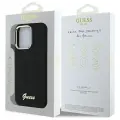 Guess GUHCP16XSMBSLK iPhone 16 Pro Max 6.9" black hardcase Silicone Script Metal Logo & Frame Foto 8