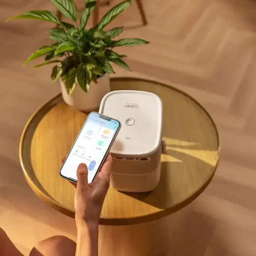 Yaber T2 Plus LCD FullHD 1080p Multimedia Projector with JBL Speakers - Beige Foto 18