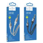 Cable AUX Jack 3,5 mm (male) to Jack 3,5 mm (male) Hoco 1 m UPA32 black Photo