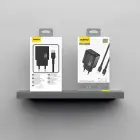 Dudao A27PCEU PD 30W GaN USB-C Wall Charger with USB-C Cable - Black Foto 6