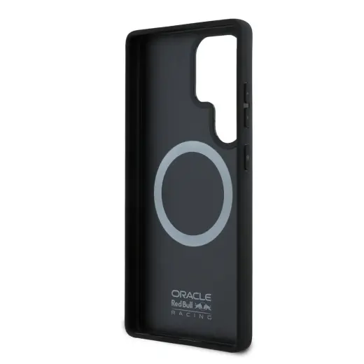 Red Bull Leather Meshed Debossed Logo MagSafe Case for Samsung Galaxy S25 Ultra Navy Foto 5