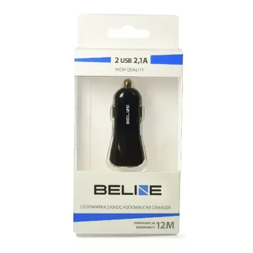 Зарядка для автомобиля BELINE | 10W | USB-A | черная Фото num