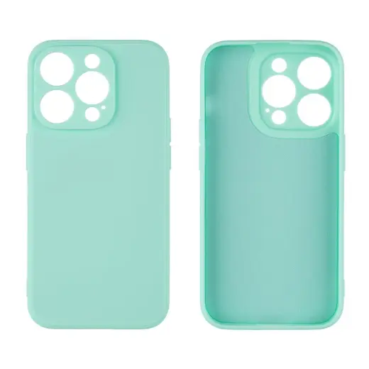 OBAL:ME Matte TPU phone case for iPhone 15 Pro green
