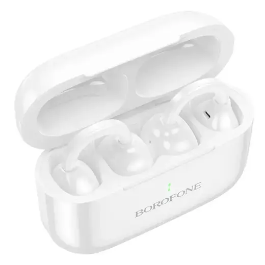 Borofone TWS Bluetooth Earphones BW95 Cancion white Foto 4