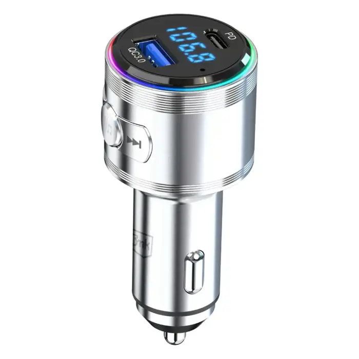 Accessories - 3mk Hyper Car Power Transmitter 48W QC PD PPS USB 1C1A Silver Фото num