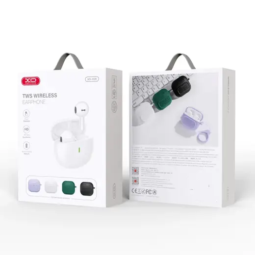 XO Bluetooth earphones X26 TWS black Photo