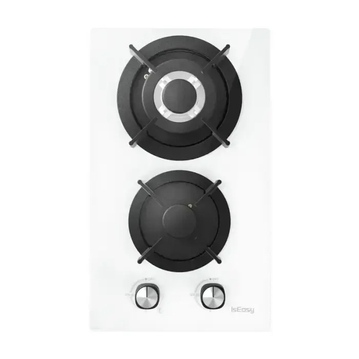 ISEASY MGBG-312A gas hob, 2 burners (white) Foto 2