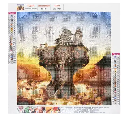 GoodBuy Алмазная 5D картина - мозайка (монастырь) Фото num